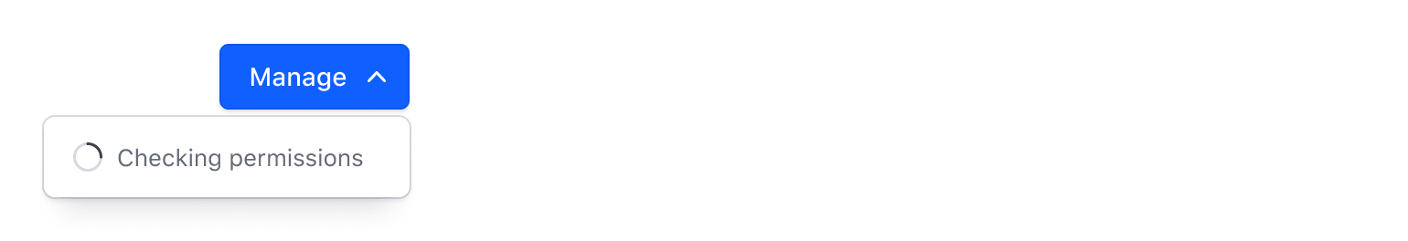 Example of loading list item